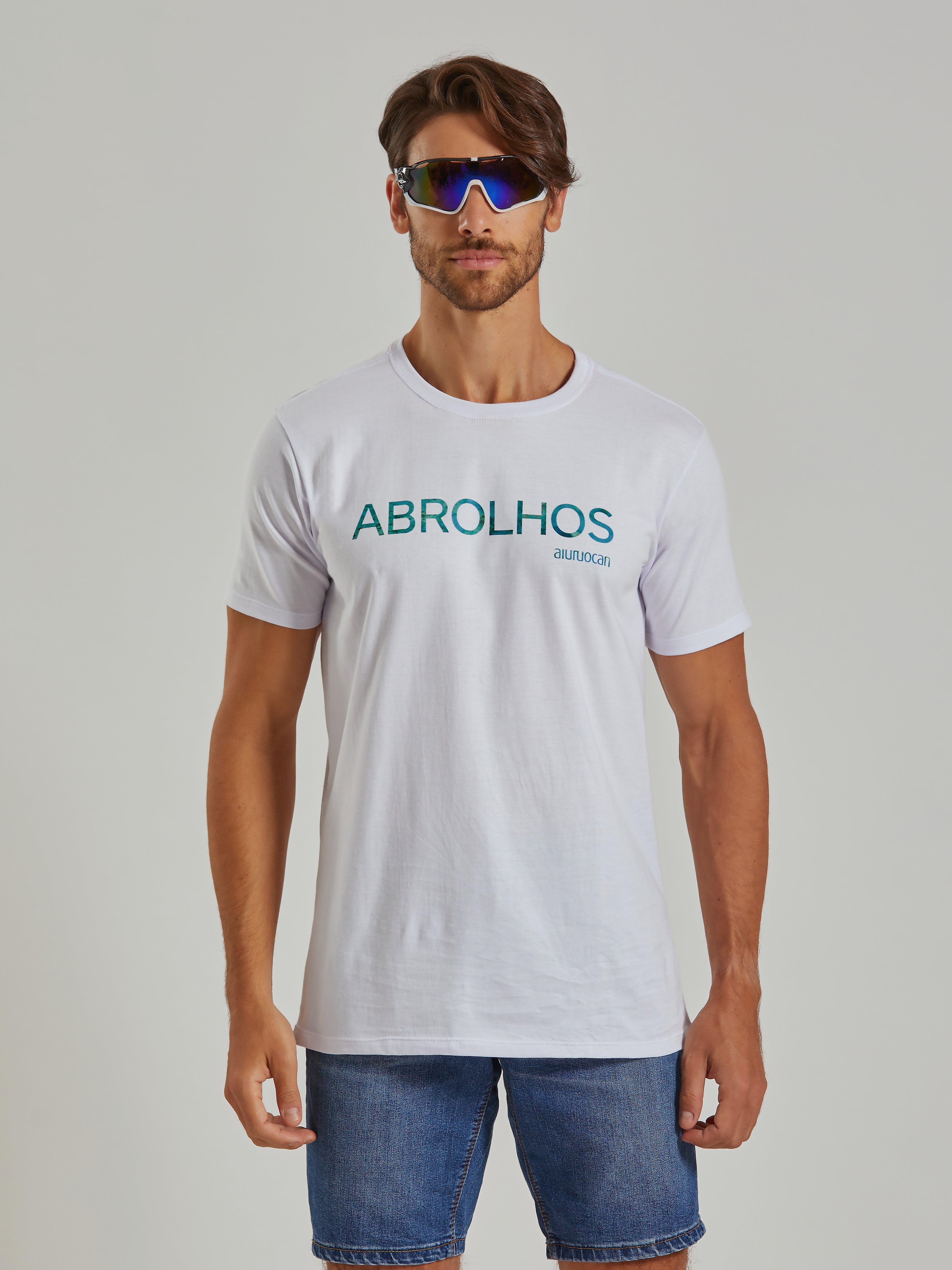 Abrolhos Men's White T-Shirt Aiuruocan