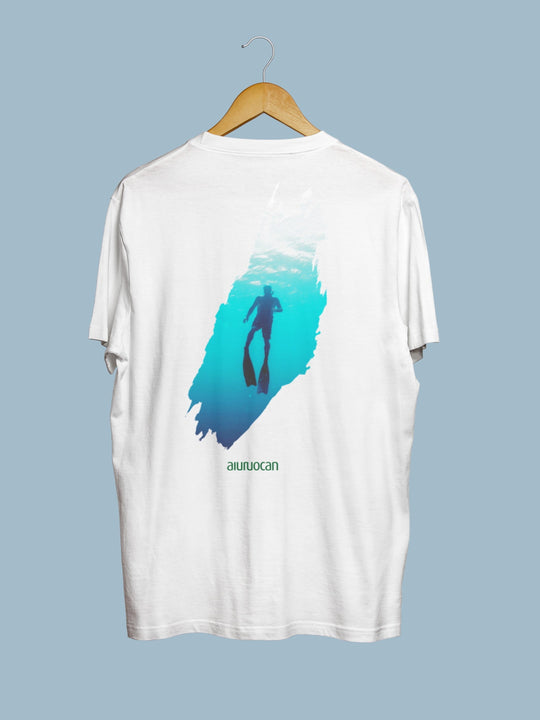 Abrolhos Men's White T-Shirt Aiuruocan