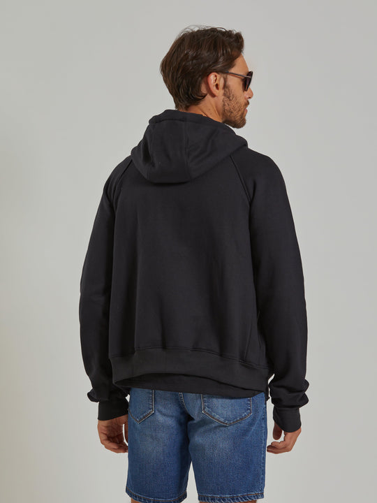 Aiuruocan Brand Men's Black Hoodie Aiuruocan