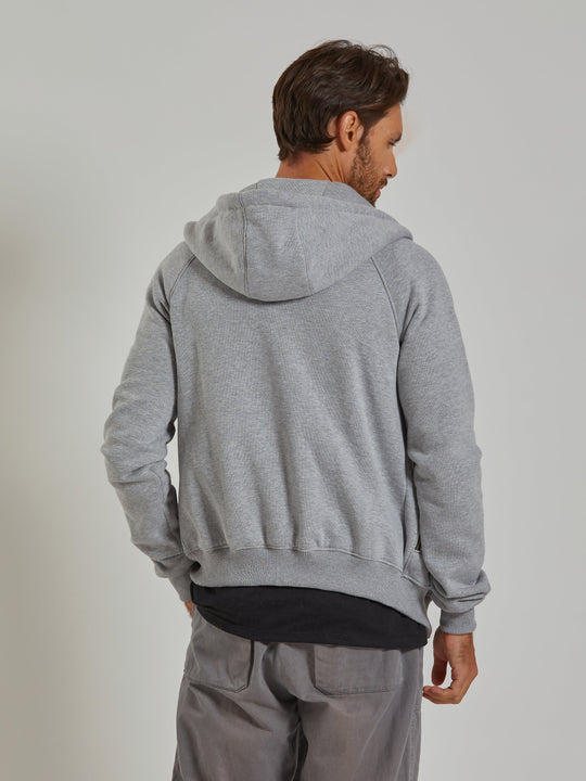 Aiuruocan Brand Men's Grey Hoodie Aiuruocan