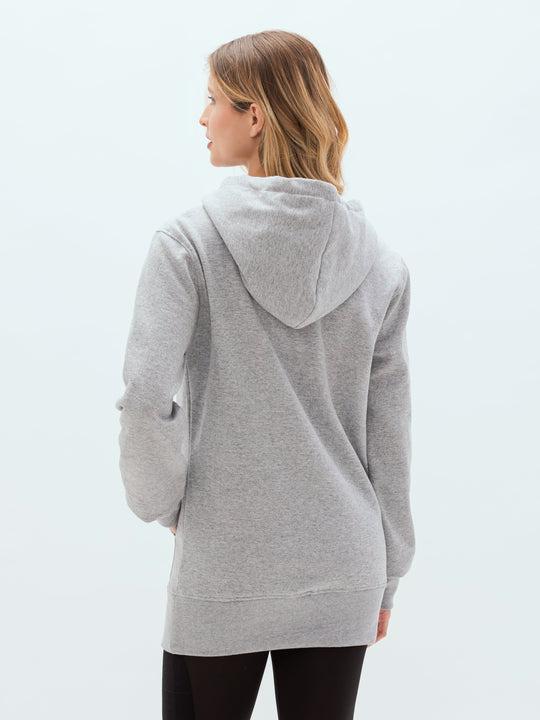 Aiuruocan Triple Brand Grey Women's Hoodie Aiuruocan