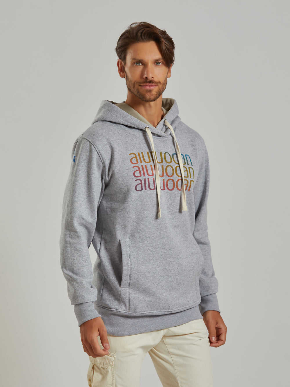 Aiuruocan Triple Brand Sunshine Men's Hoodie Aiuruocan