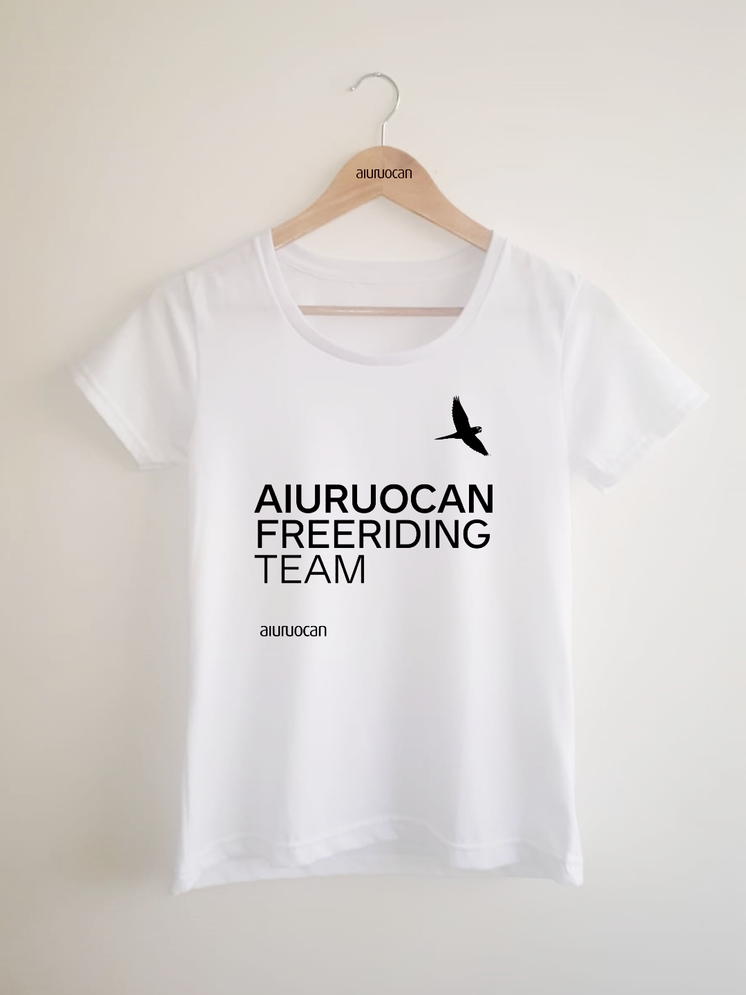 Aiuruocan Freeriding Team Women's White T-Shirt