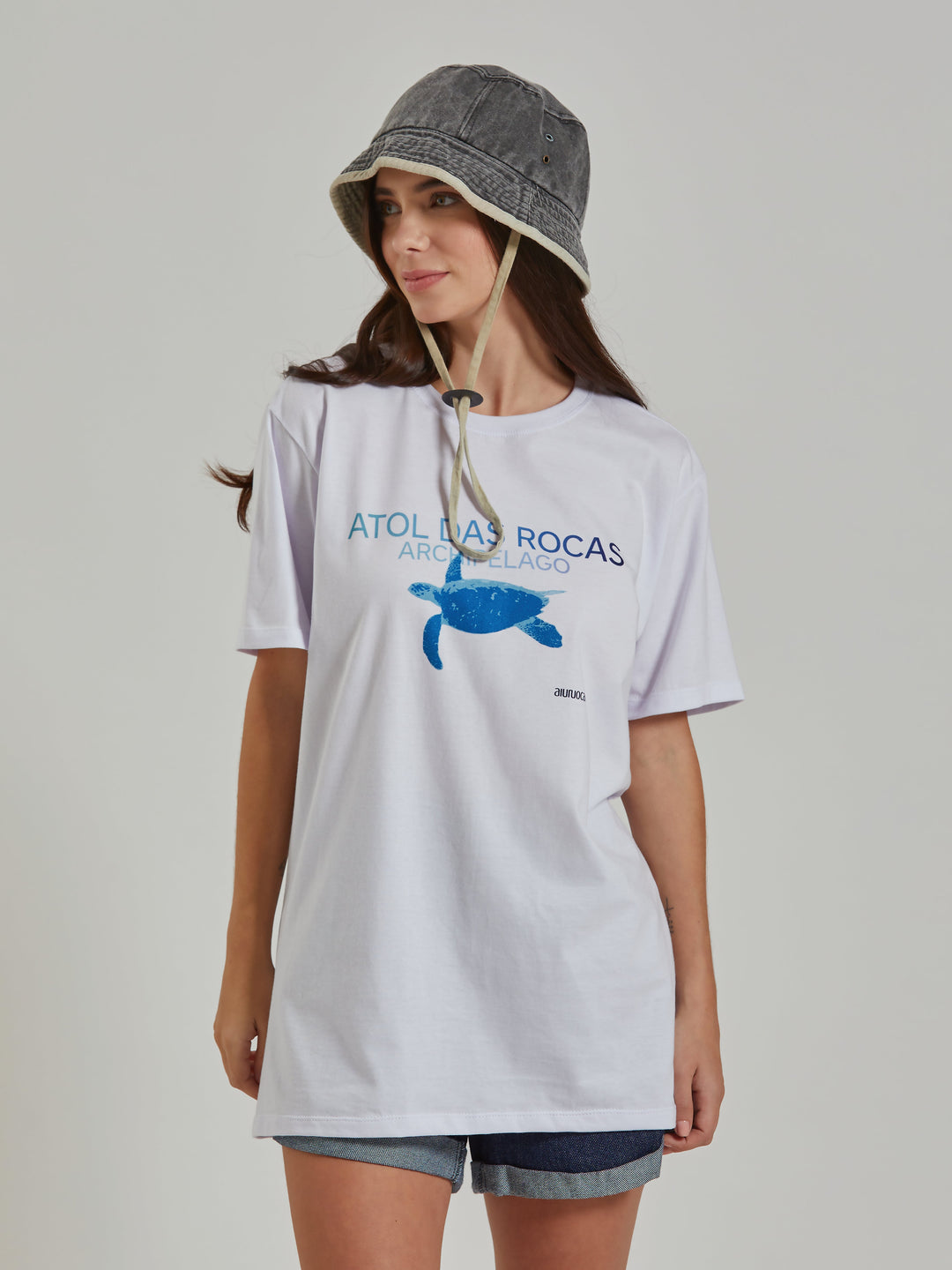 Atol das Rocas Women's White T-Shirt Aiuruocan