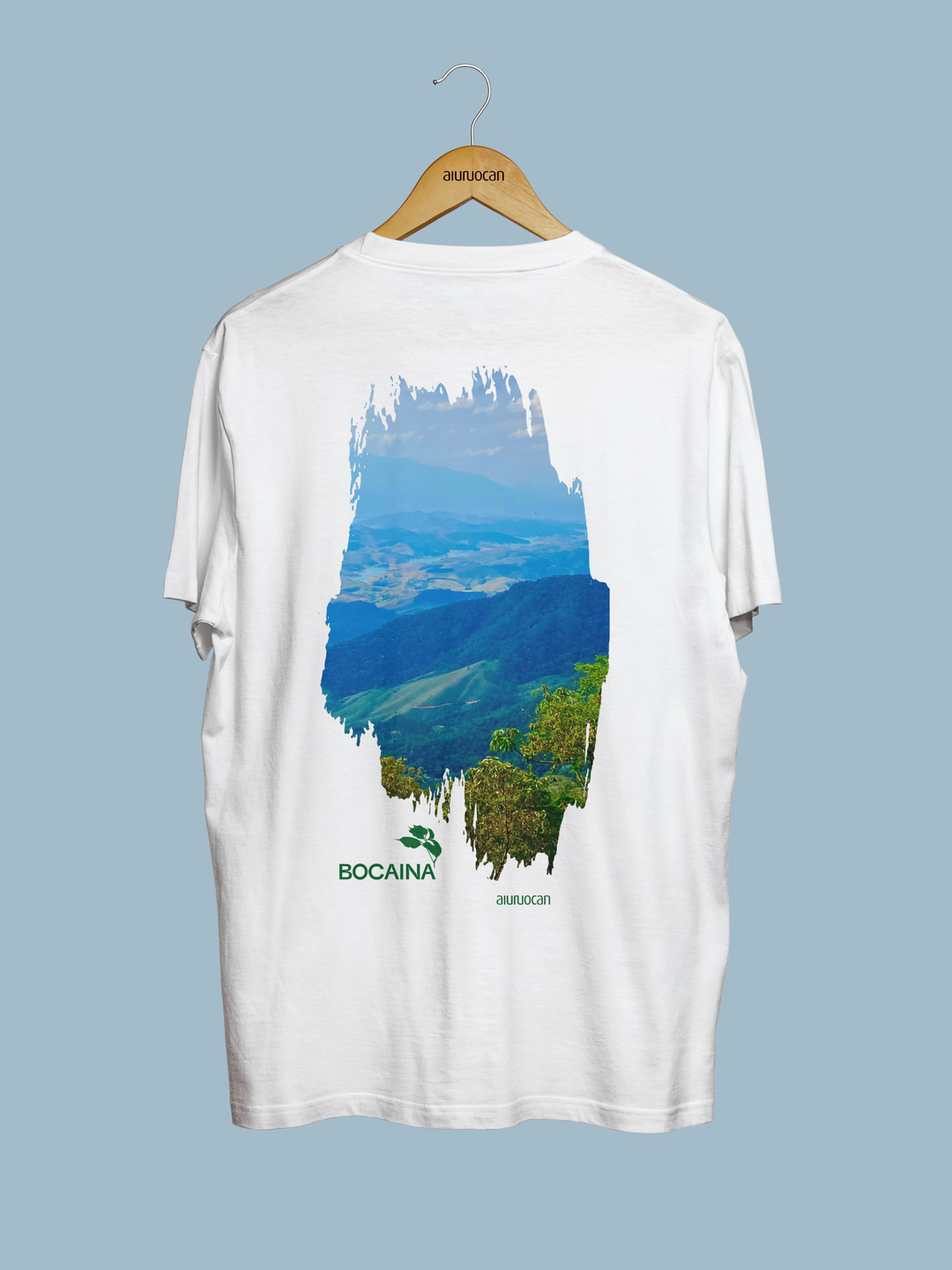 Bocaina Men's White T-Shirt Aiuruocan