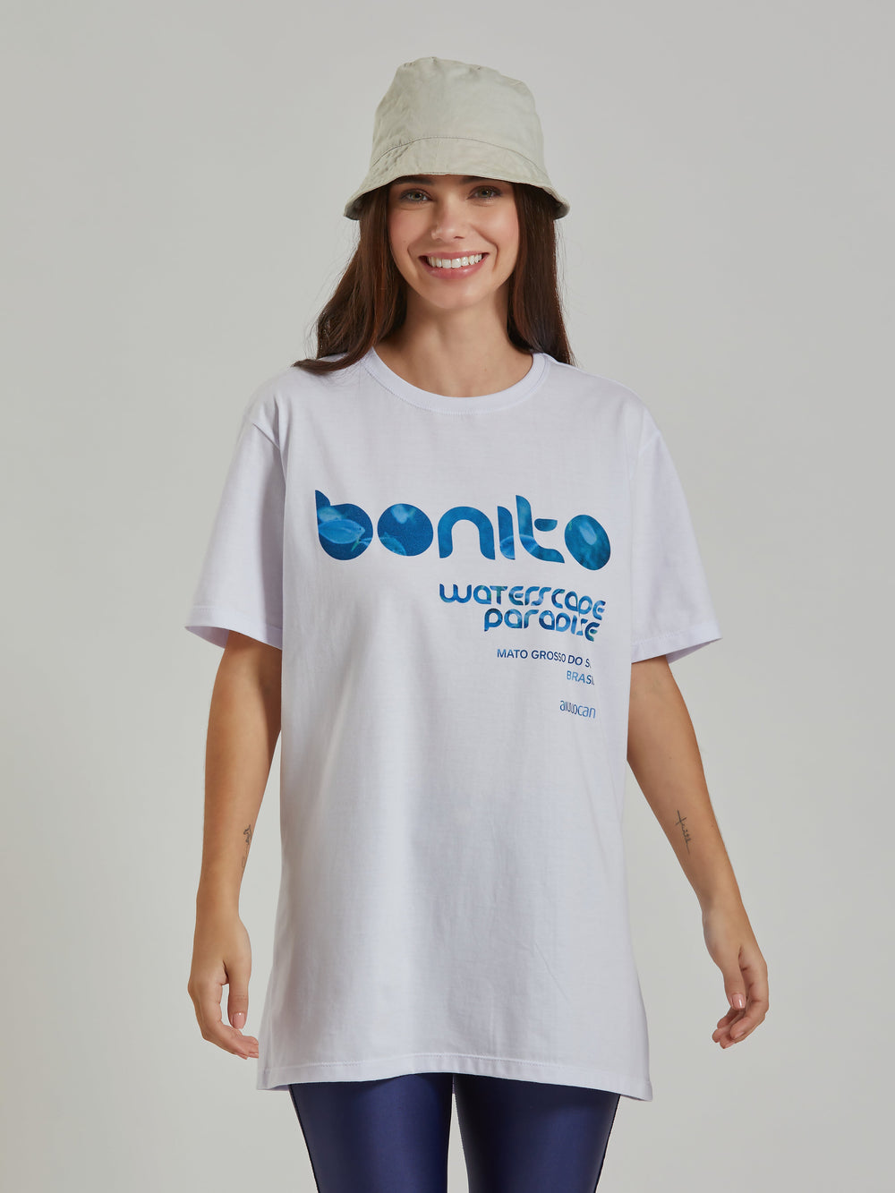 Bonito Women's White T-Shirt Aiuruocan