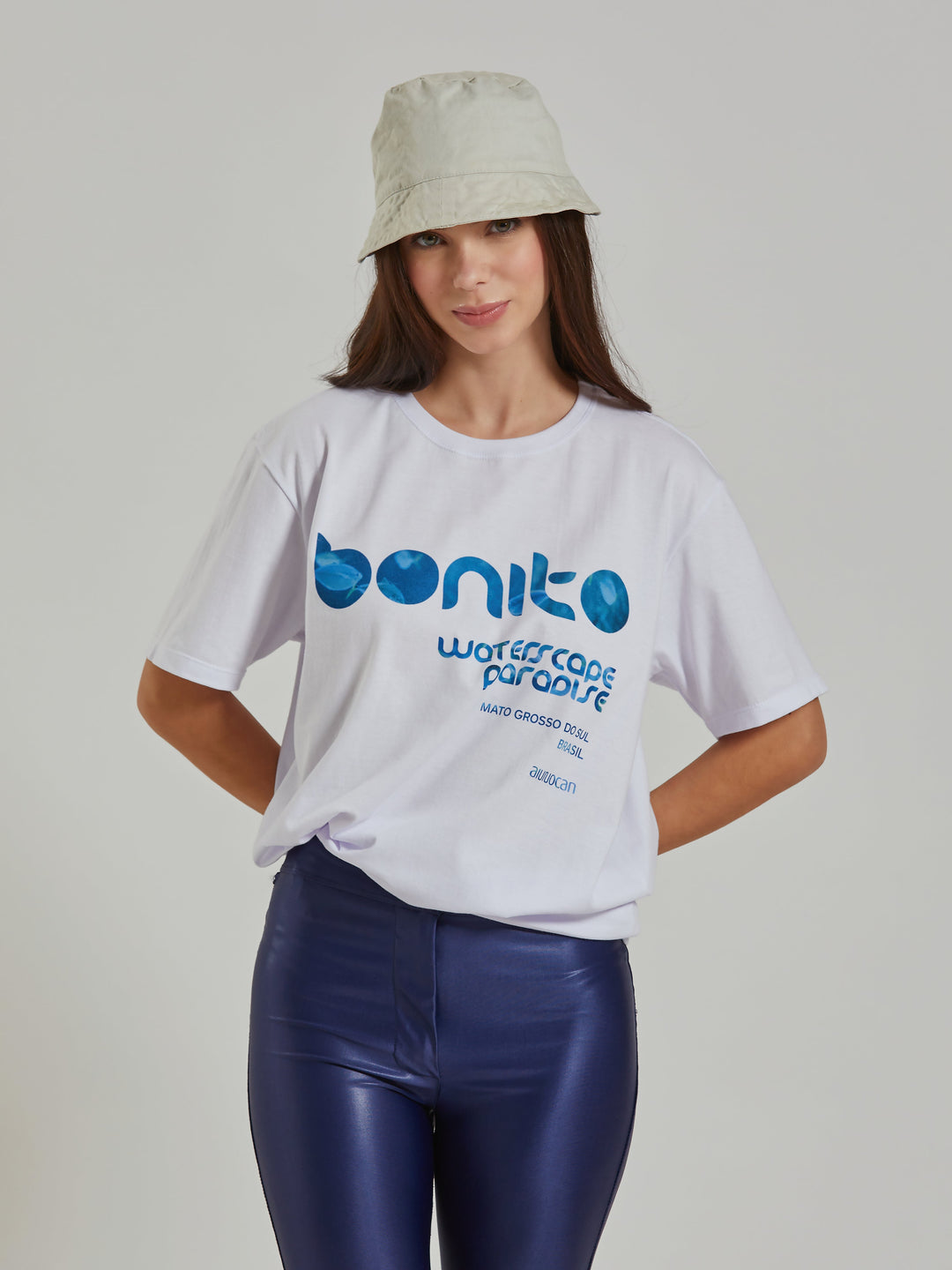 Bonito Women's White T-Shirt Aiuruocan