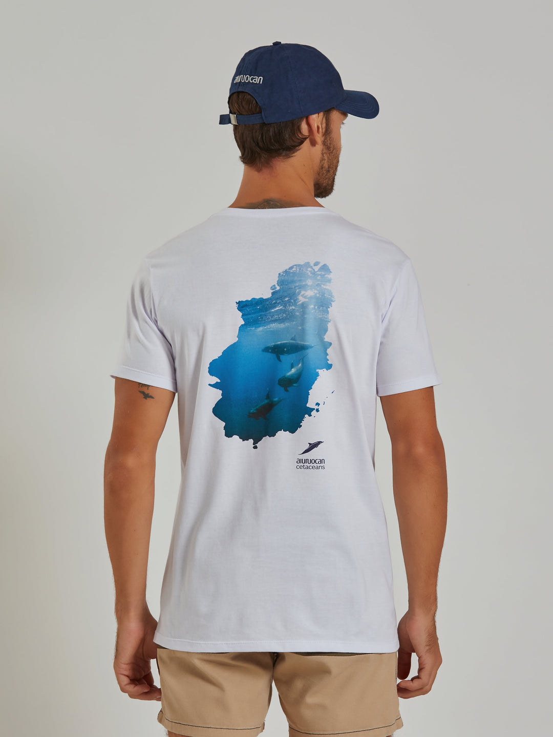 Cetaceans Definition Men's White T-Shirt Aiuruocan