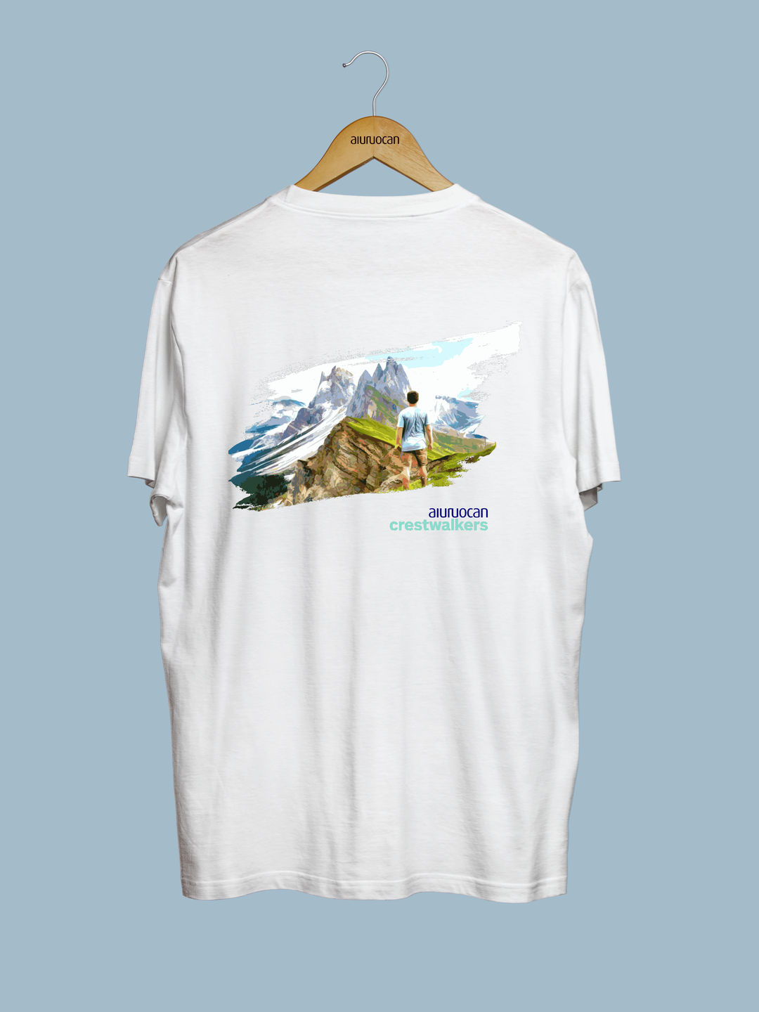 Crestwalkers White T-Shirt Aiuruocan