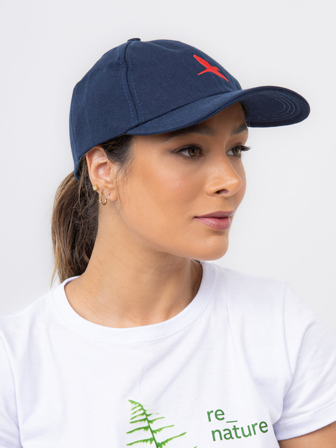 Aiuruocan Women's Red Blue Cap