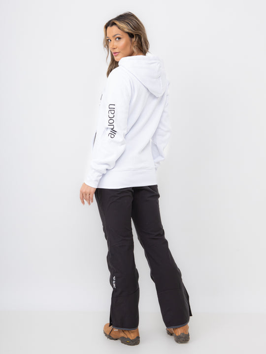 Aiuruocan Freeriding Team Women's White Hoodie