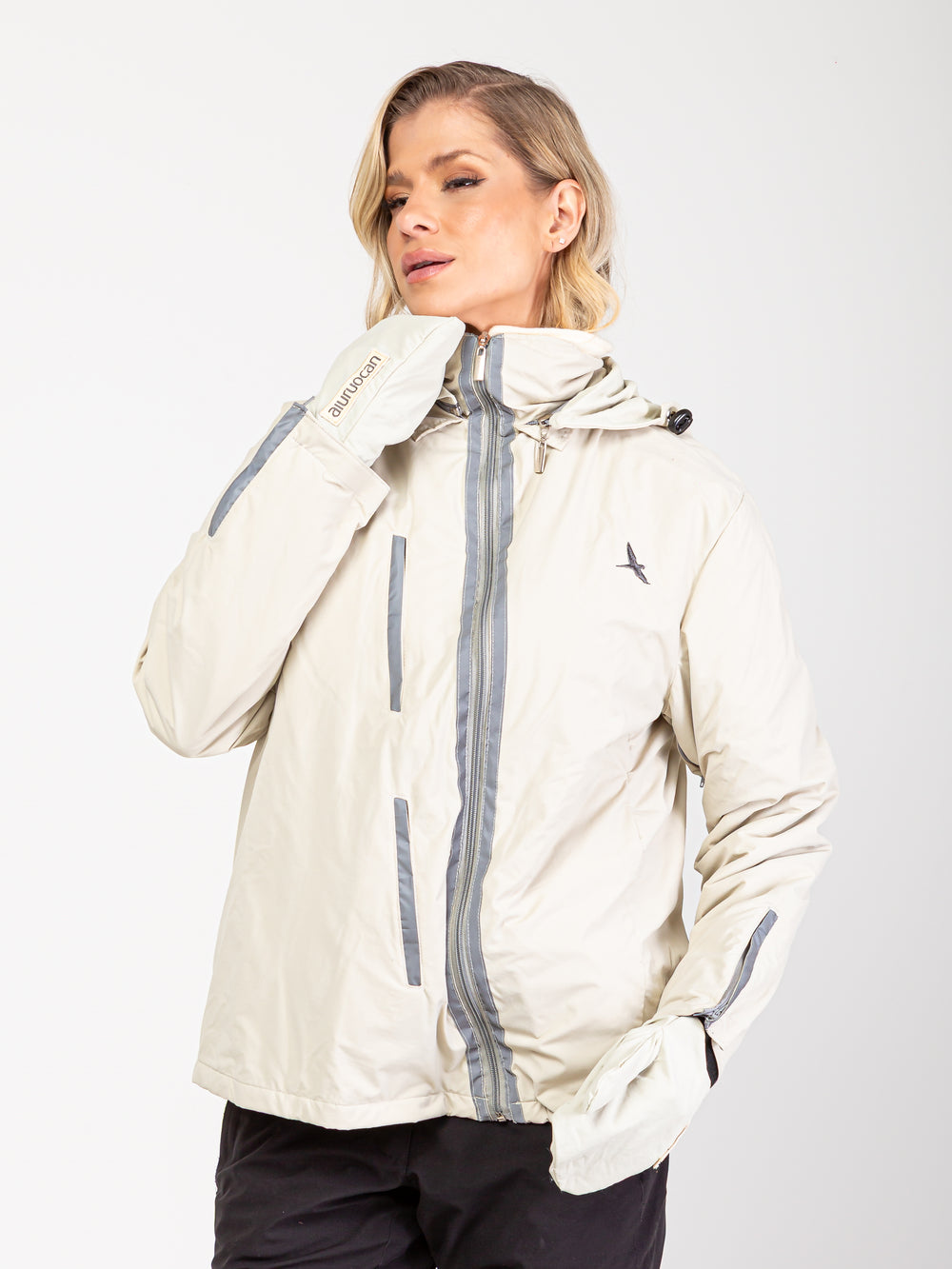 Aiur Women's Sand Windbreaker