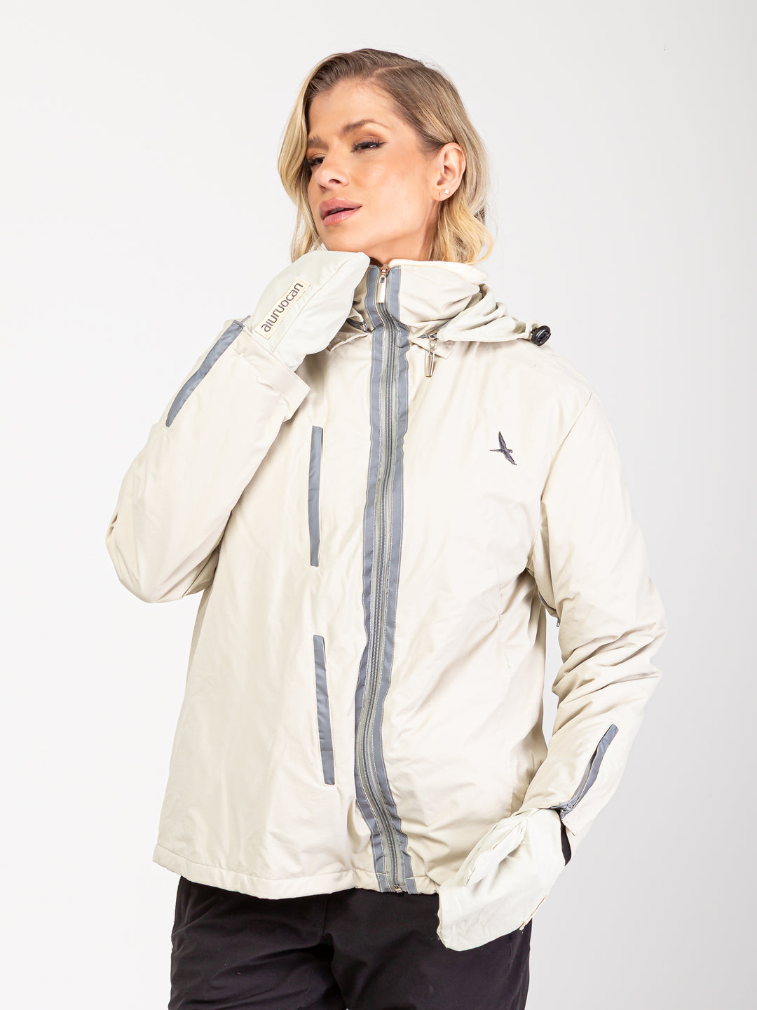 Aiur Women's Sand Windbreaker