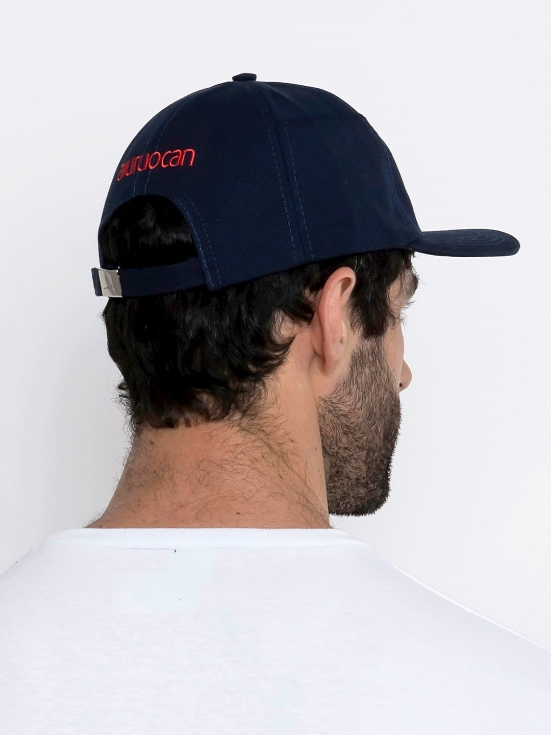 Aiuruocan Mens's Blue Red Cap