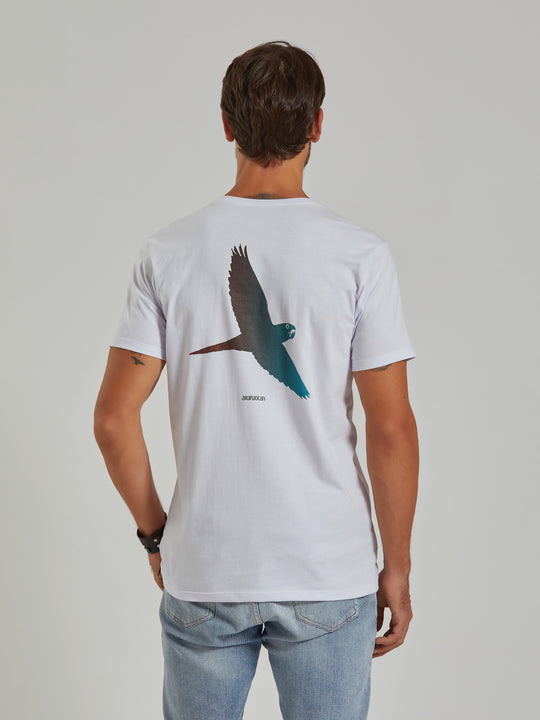 Papagaio Men's White T-Shirt Aiuruocan