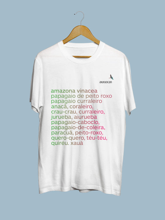 Papagaio Men's White T-Shirt Aiuruocan