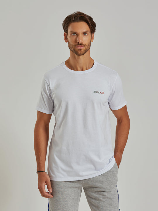 Stardust Trekker Men's White T-Shirt Aiuruocan