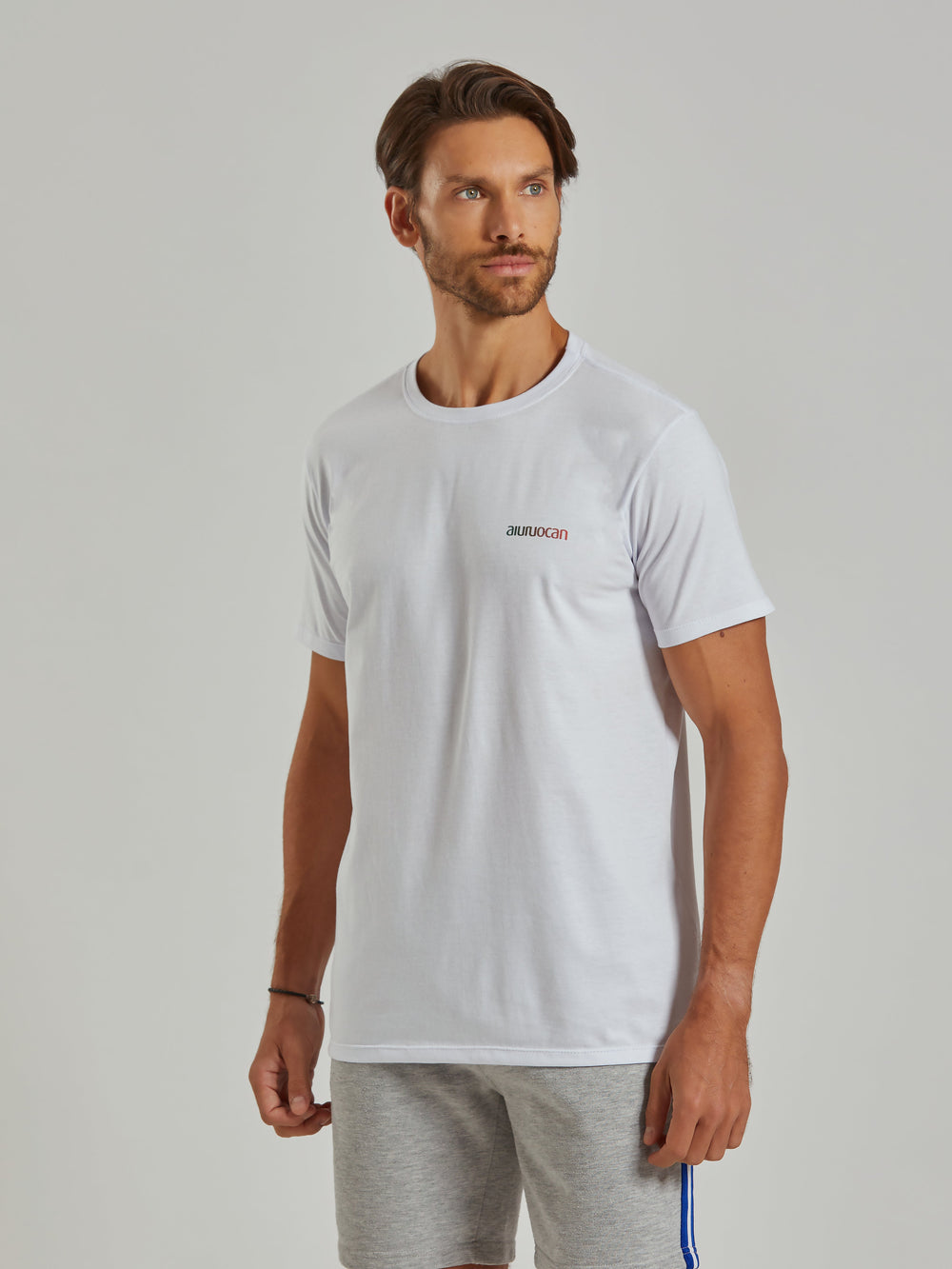 Stardust Trekker Men's White T-Shirt Aiuruocan