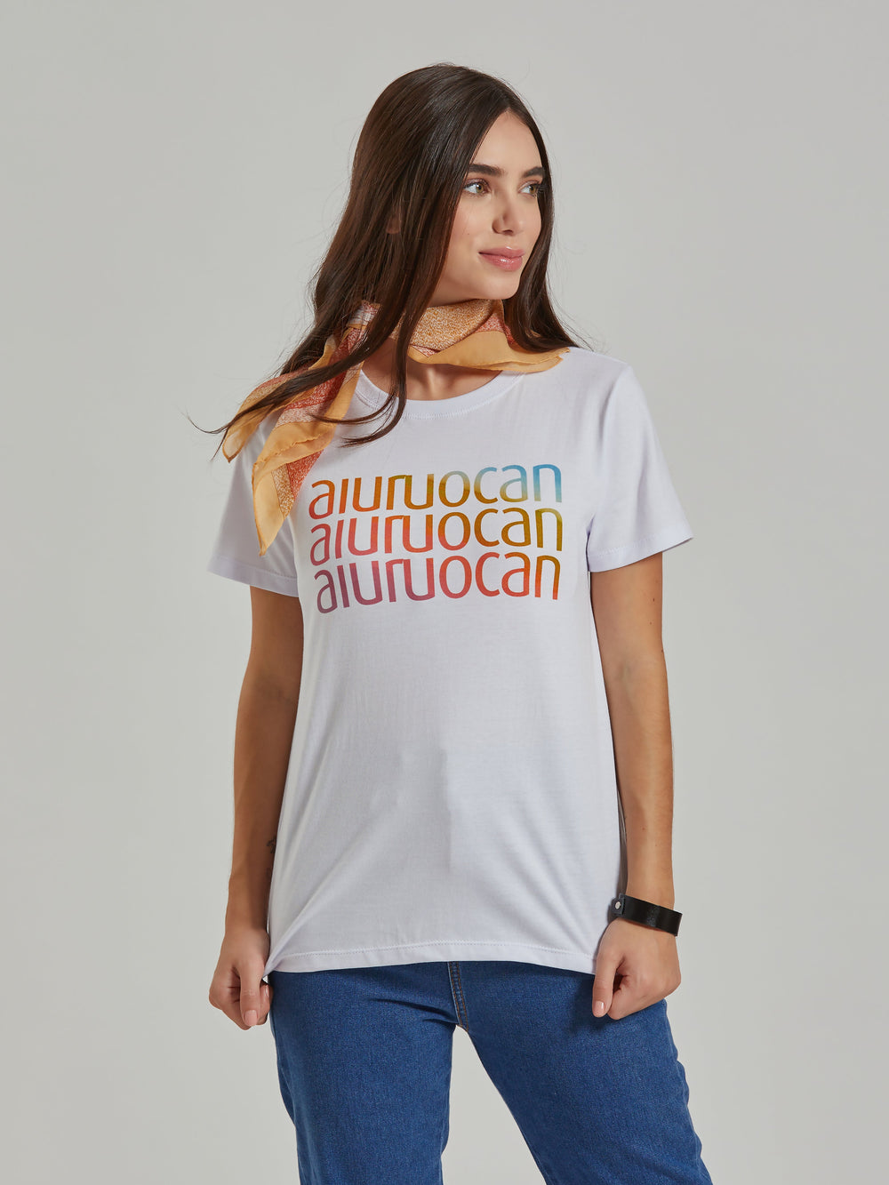 Sunshine Women's White T-Shirt Aiuruocan