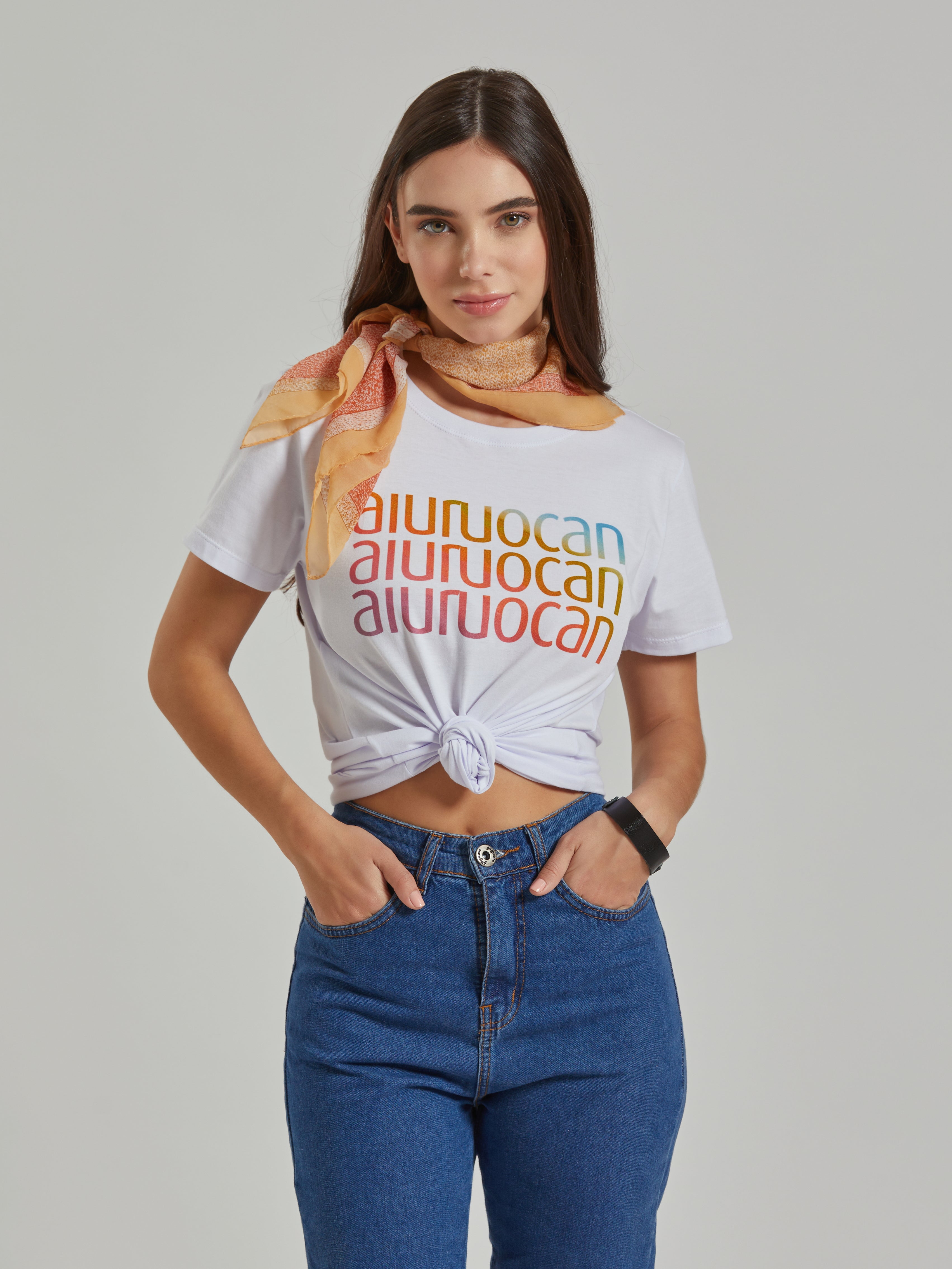 Sunshine Women's White T-Shirt Aiuruocan