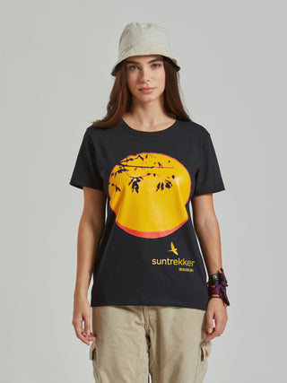 Suntrekker Women's Black T-Shirt