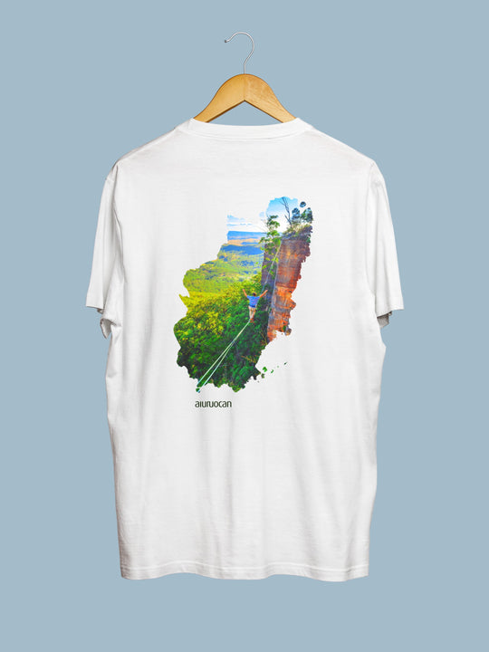 Highliners Men's White T-Shirt - Aiuruocan